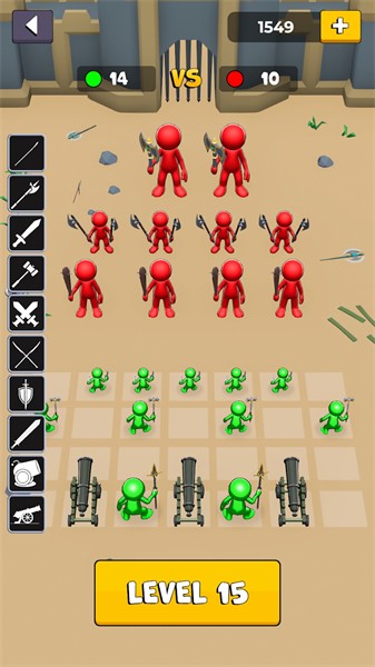 火柴人战争指挥官无限金币版