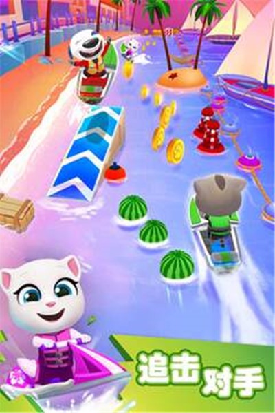 汤姆猫的摩托艇正版图2