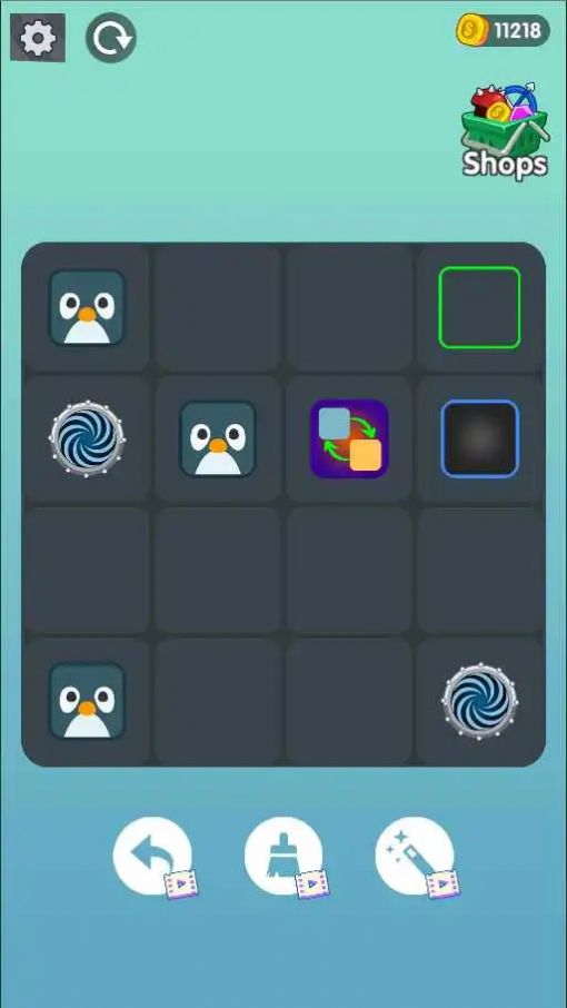 兩塊攻擊拼圖游戲