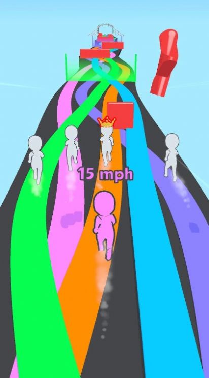 色彩沖刺線路奔跑者游戲中文版