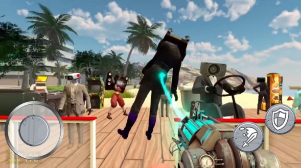 泰坦人城市之戰游戲手機版