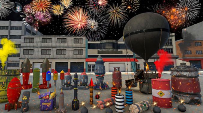 煙花表演模擬器游戲手機版