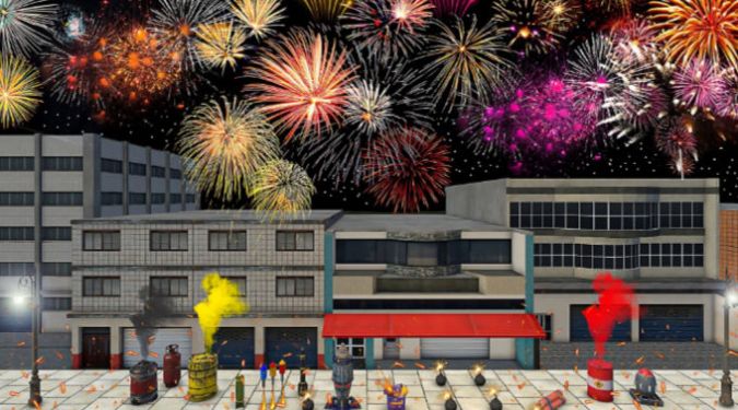 煙花表演模擬器游戲手機版