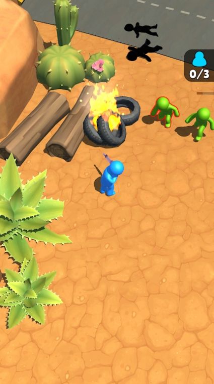 射擊救援橡皮人游戲