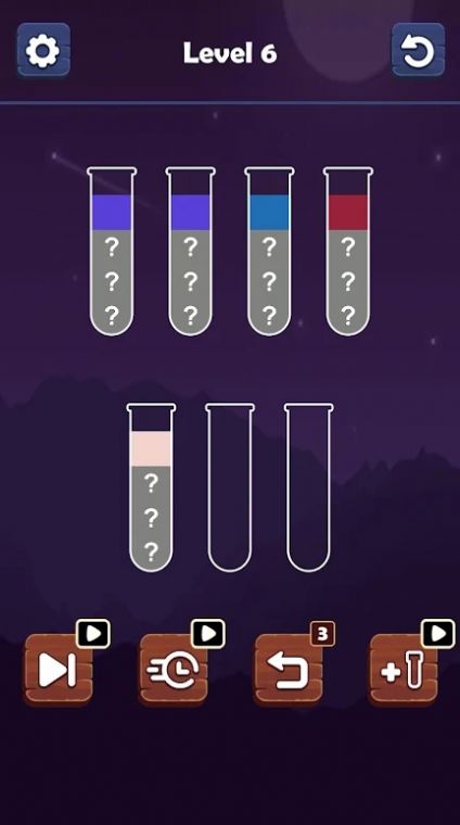 液體分類任務游戲