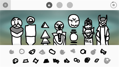 節奏盒子畢加索風格模組