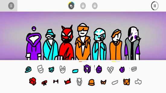 節奏盒子畢加索風格模組