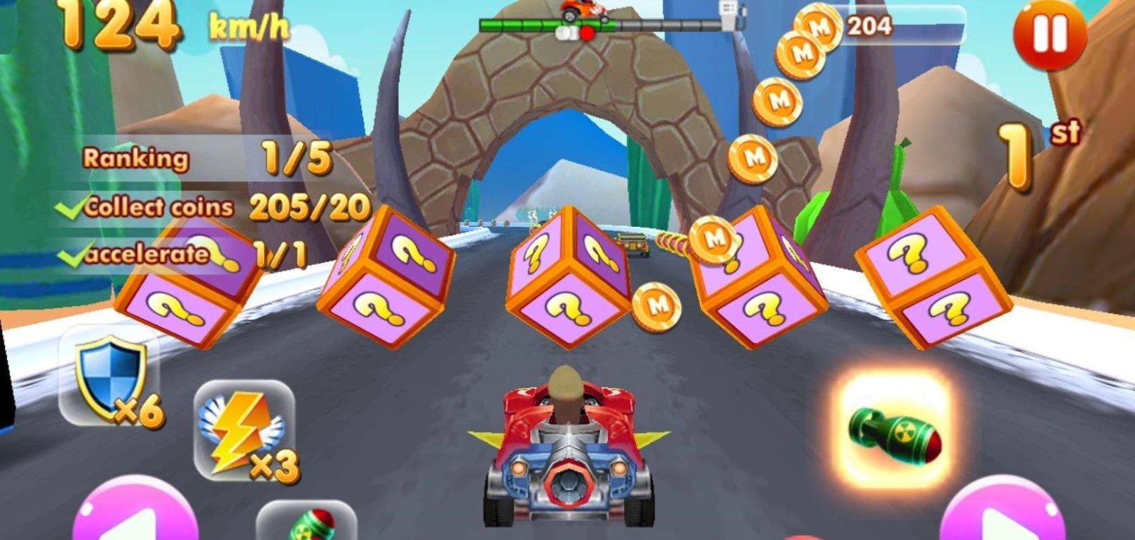 地铁急速卡丁车比赛完整版