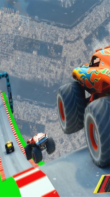 巨型斜坡怪物卡車 