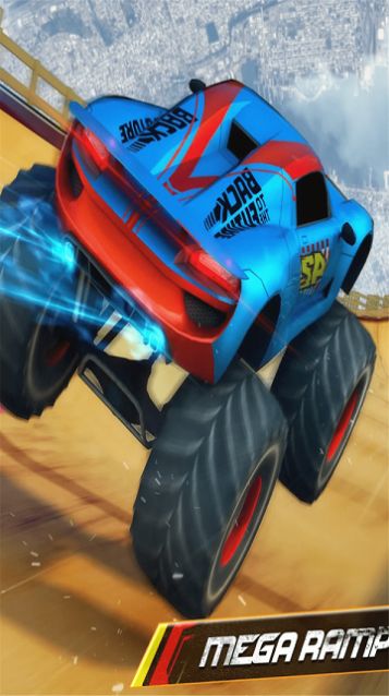 巨型斜坡怪物卡車 