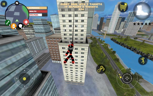 火柴人繩索英雄mod菜單版