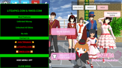 櫻花校園模擬器無廣告衣服全解鎖版