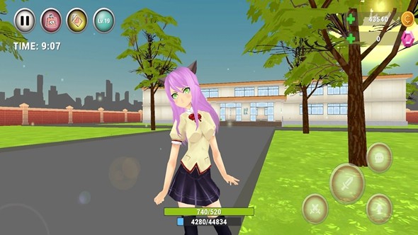 动漫高校模拟器3d图4