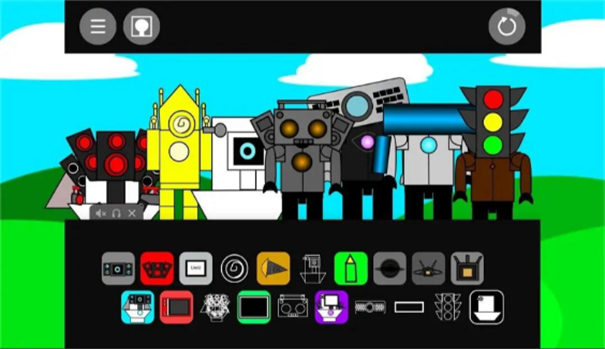 節奏盒子Sprunki泰坦聯盟