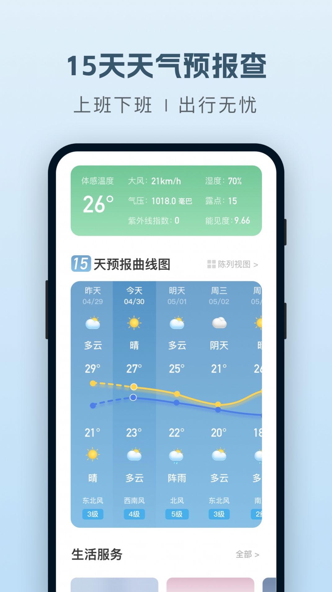 纯净天气预报软件app手机版