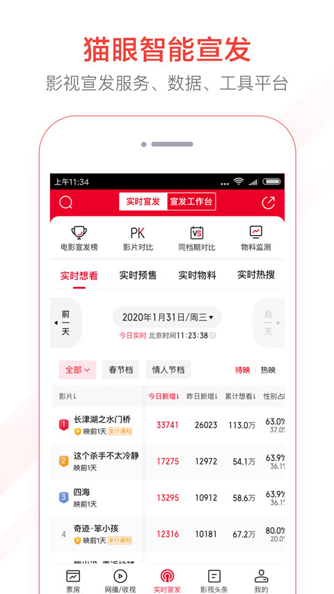 猫眼专业版app图4