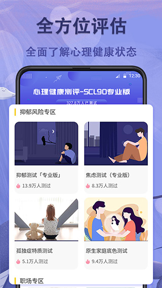 抑郁癥測試app(抑郁癥自測量表)官方版圖2