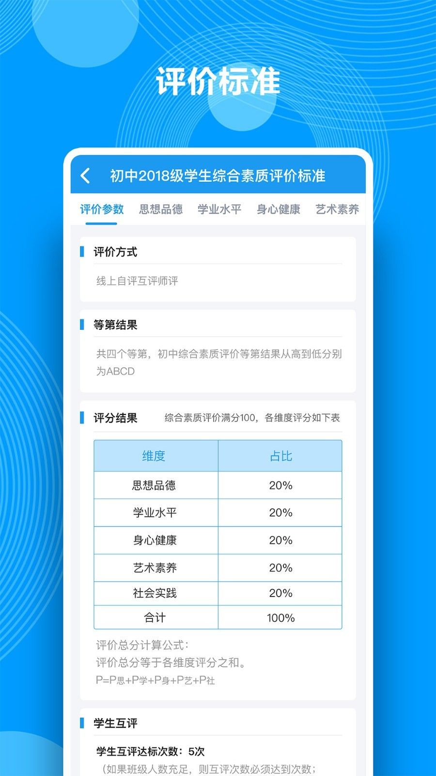 安徽省基础教育资源平台综合素质评价官方最新版图1