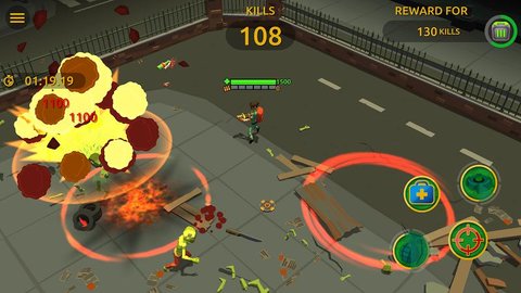 僵尸爆破队无限金币版图3