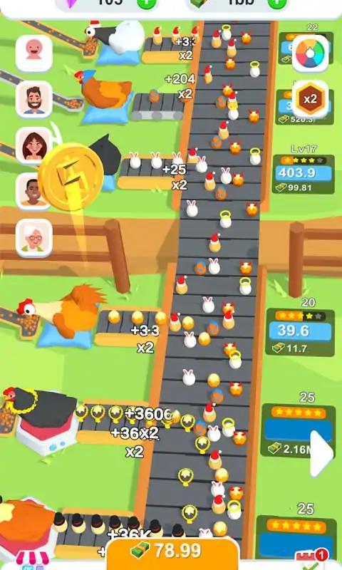 鸡蛋小鸡工厂最新版图2