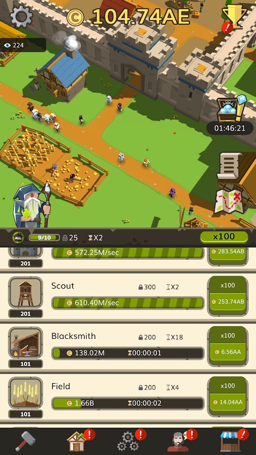 偷懒的中世纪大亨无限金币版图4