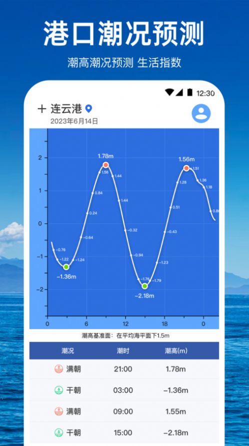 潮汐天气预报软件app图1