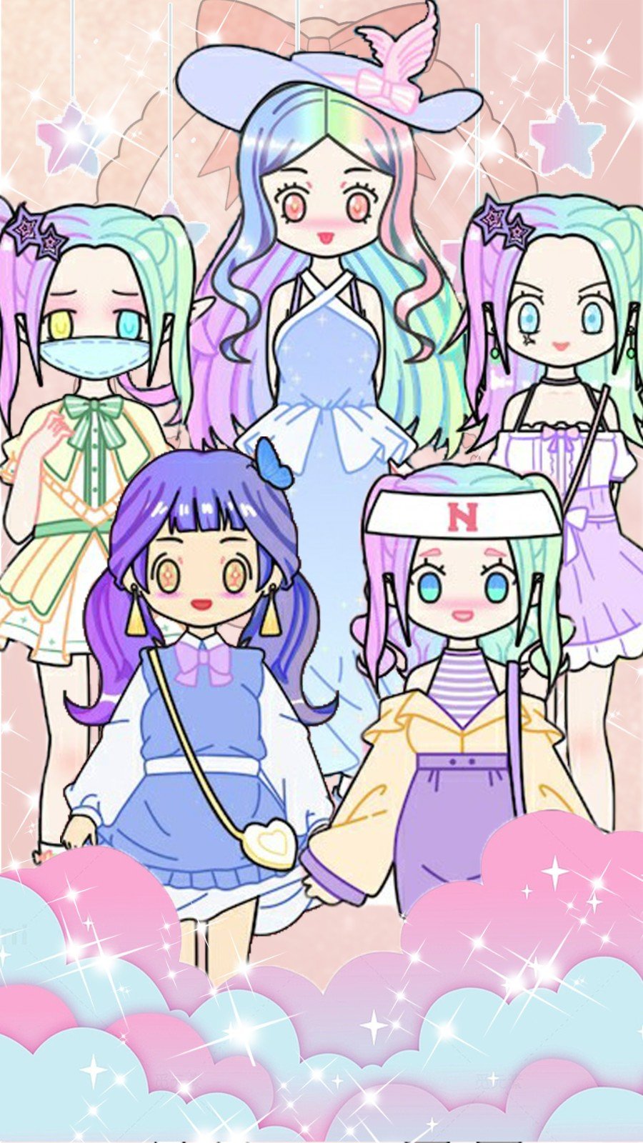 完美五官装扮娃娃图2