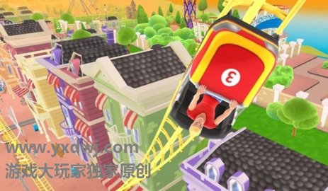 主题公园过山车图2