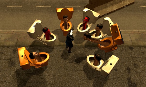 马桶人战争无限金币版图4