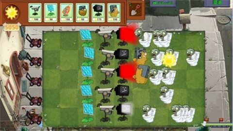植物勇战僵尸王图1