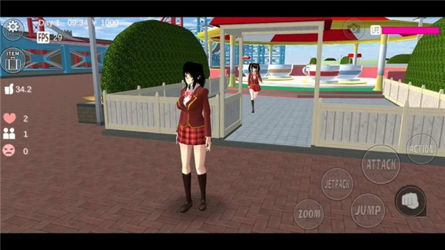樱花校园女生模拟器僵尸版