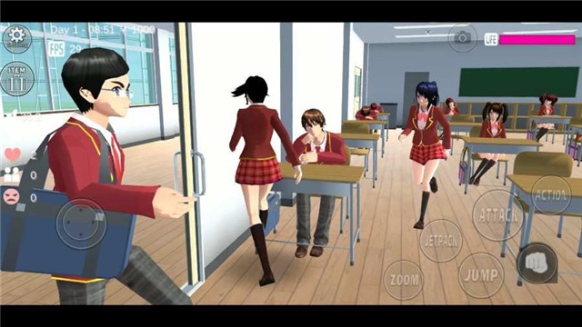 樱花校园女生模拟器僵尸版