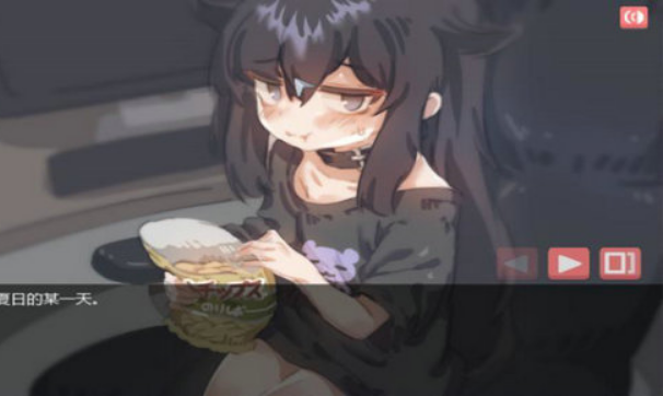 在阴暗的房间中和独孤的女孩