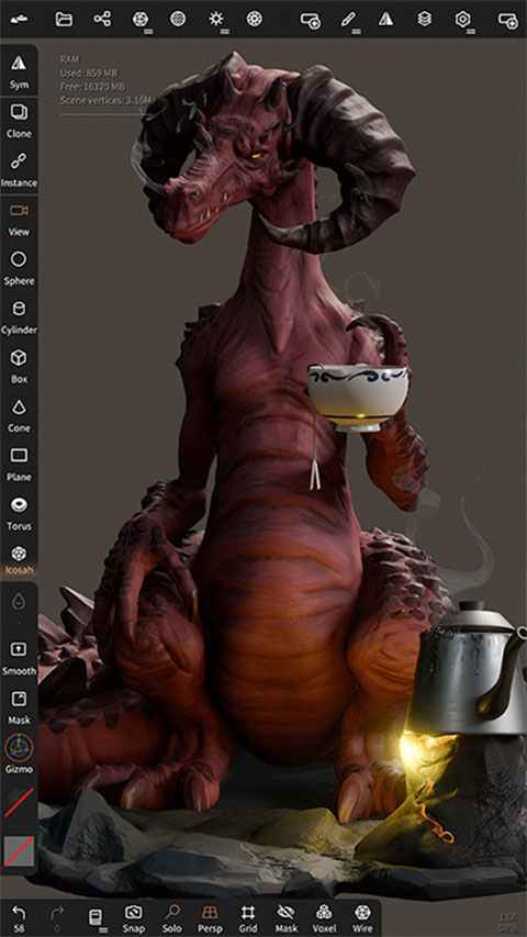 nomad3D建模图4