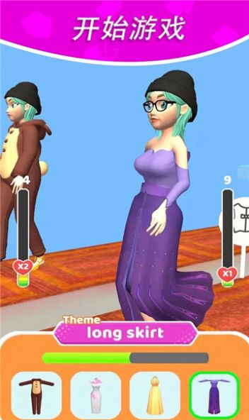 超級(jí)走秀時(shí)裝大戰(zhàn)游戲圖2