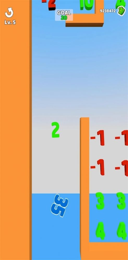 上升的数字3D游戏手机版图1
