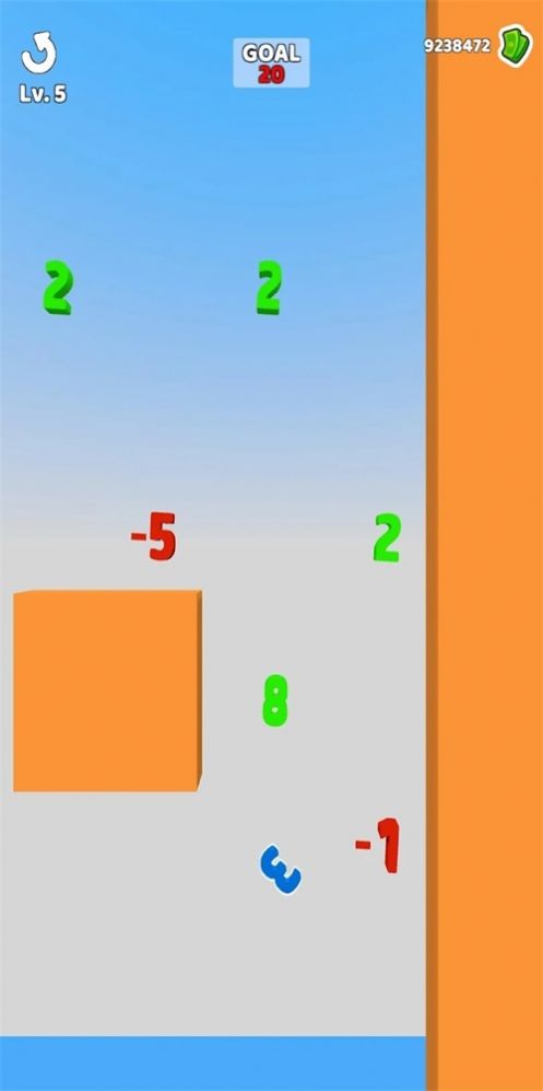 上升的数字3D游戏手机版图3