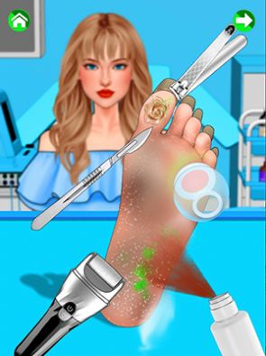 时尚美足店修个脚游戏最新版