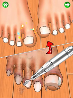 时尚美足店修个脚游戏最新版