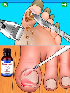 时尚美足店修个脚游戏最新版