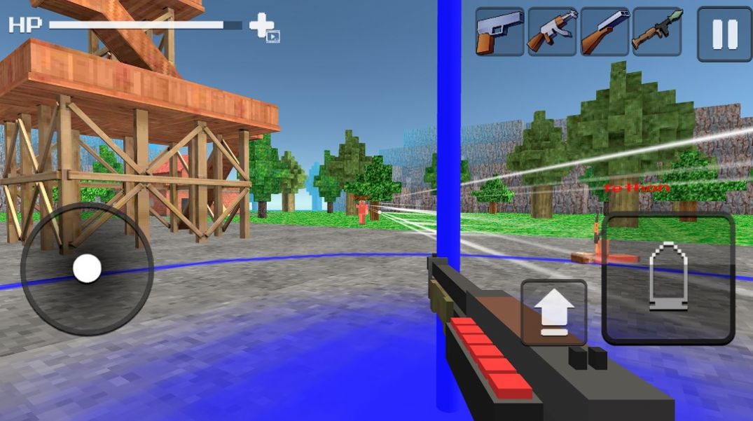 像素枪射击3D游戏