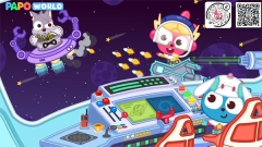 泡泡小镇宇宙飞船游戏图1