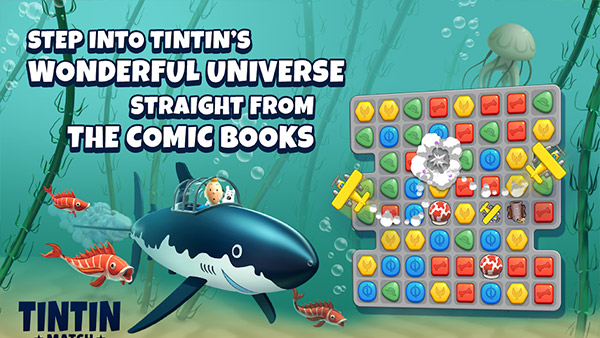 丁丁歷險(xiǎn)記拼圖游戲(Tintin Match)圖4