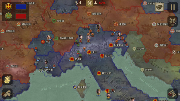 帝国军团罗马最新版图1