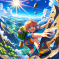 攀岩上升的女孩游戏手机版