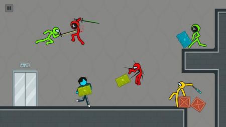 决斗火柴人战争DuelStickmanFighting
