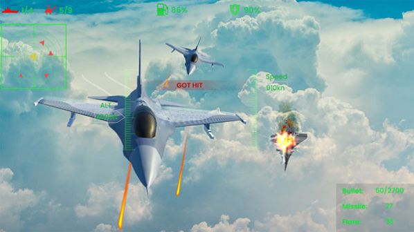 喷气式战机空袭图3