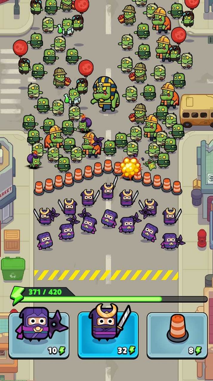 警察大战僵尸僵尸城官方版图3