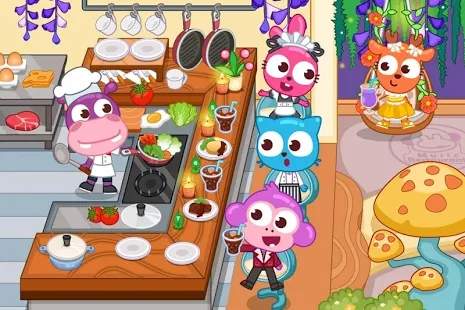 泡泡小镇餐厅最新版 v1.0.0 安卓版