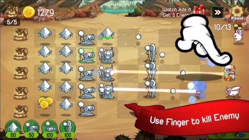火柴人卡通战争中文版 v1.2.5 安卓版(1)